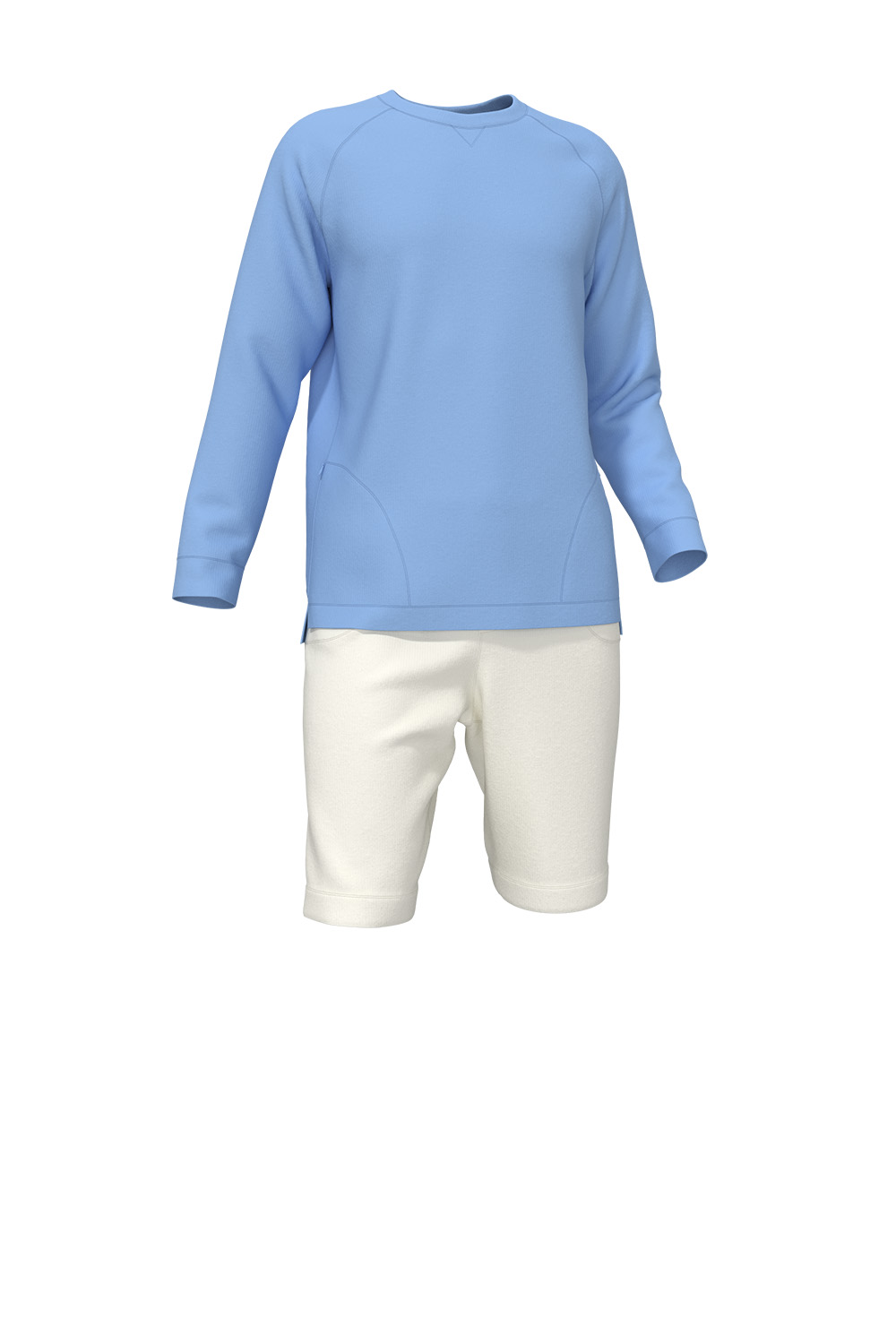 Men's sweatshirt and short for Nusport