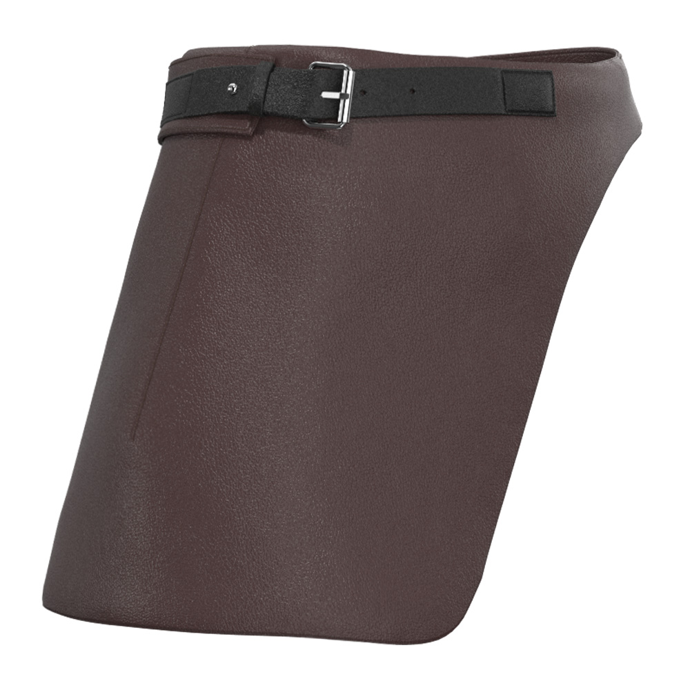 Leather peplum for Gepur